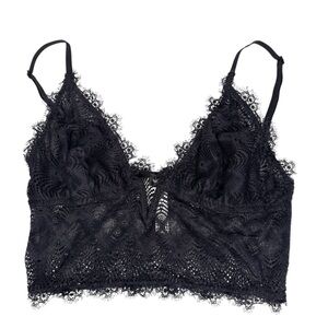 COSABELLA BLACK LACE BRALETTE SIZE S